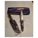 11-inch hunting knife Stainless steel bladeReal