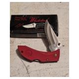 Frost cutlery red pocket knife