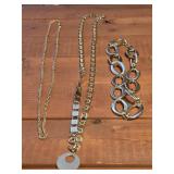 Goldtone fashion jewelry