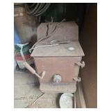 Cast iron wood stove 16x26x27
