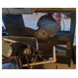Vintage fan 27 1/2 x 28 1/2 x 15 1/2