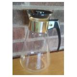 Vintage Corning Ware Gold Atomic STARBURST Glass