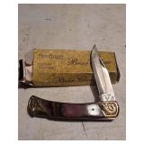 vintage Frost Cutlery Bear Claw lockback folding