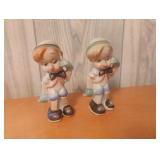 Vintage PINOCCHIO Ceramic Figurines Japan