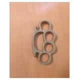 Brass Knuckle Paper Weight
