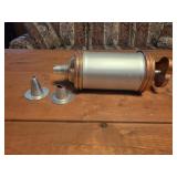 vintage aluminum cookie and cake decorator set