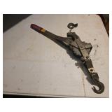 manual cable puller, "come-along"