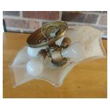 Vintage ceiling light fixture