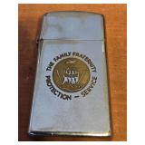 vintage Zippo windproof lighter featuring the
