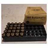 380 auto partial box ammo