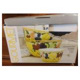 Gourmet Home Accents Stoneware Set
