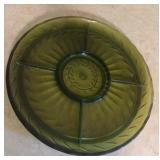 Vintage Indiana Vintage Avocado/Green Glass