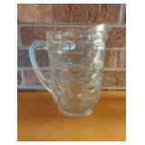 Glass pitcher