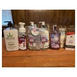 Lotions and soaps