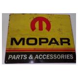 Mopar Parts & Accessories Metal Sign - Measures