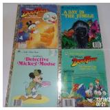 (4) Vintage Little Golden Books - Duck Tales, A