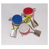 (3) Vintage Ekco Bottle Cap Stoppers for Soda Pop