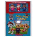 Paw Patrol Pups Save a Kitty Book w/ 3 Exclusive