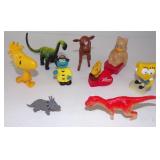 Small Toy Action Figure Lot - Includes Woodstock,