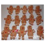 (12) TY Jingle Beanies Beanie Baby Sweeter the