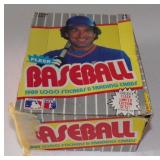 Vintage 1989 Fleer Baseball Box w/ Cards - Bo