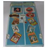 Vintage Sport Card Locker Case Full of Baseball