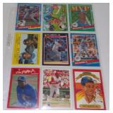 (9) Ken Griffey Jr. Baseball Trading Sports Cards