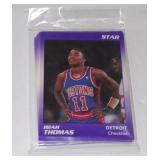Vintage 1991 Star Isiah Thomas 11 Card Basketball