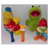 Big Bird Train, Kermit the Frog Stuffed Plush