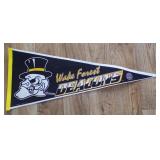Vintage Wake Forest Demon Deacons Large Felt
