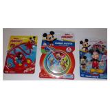 (3) Mickey Mouse Toys - Sticky Star, Buddy Putty
