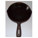 Small 6-1/2' Cast Iron Frying Pan Skillet w/