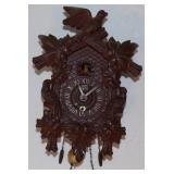 Vintage LUX USA Bobbing Bird Pendulette Cuckoo
