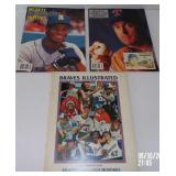 (3) Vintage Baseball Magazines - 1977 Atlanta