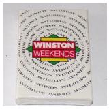 Vintage Winston Weekends Standard Playing Cards -