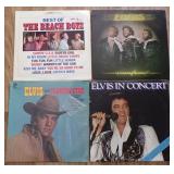 (4) Vintage Vinyl Record Albums - The Beach Boys,