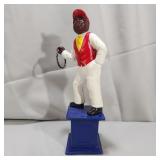 Cast Iron Black Americana Lawn Jockey