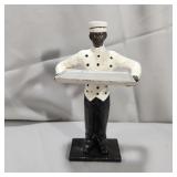 Cast Iron Black Americana Place Card Holder