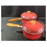 Vintage Club Aluminum cookware pots with lids