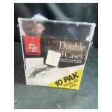 10 pack of Double CD cases