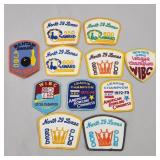 Lot of 11 Vintage Bowling Patches