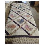 Quilt. Has spots. Full size