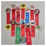 15pcs. Southeast Old Threshers Reunion Ribbons