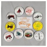 11pcs. Spokes & Cleats Buttons and Tag