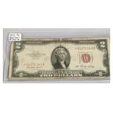1953 $2 Red Seal Star Note