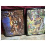 Puzzle framed pictures