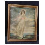 Framed art prints of the famous 18th-century