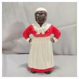 Large Cast Iron Black Mammy Bank
