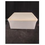 Vintage Tupperware Large Square Keeper Container