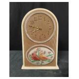 Vintage ceramic Cardinal clock
